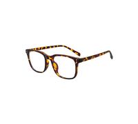 VeyRey lunettes bleues anti-lumière carré Evelin marron