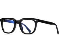 VeyRey Square Blue Light Blocking Glasses Breaker Clear Glasses