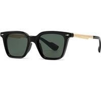 VeyRey Square Polarized Sunglasses Hide Black Glasses