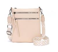 Vezluax 22x25cm petite sac bandoulière femme cuir slim sac à main pochette téléphone portable sacs bandouliere femme élégant voyage besace cadeau beige