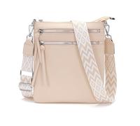 Vezluax 22x25cm petite sac bandoulière femme cuir slim sac à main pochette téléphone portable sacs bandouliere femme élégant voyage besace cadeau beige