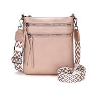 Vezluax 22x25cm petite sac bandoulière femme cuir slim sac à main pochette téléphone portable sacs bandouliere femme élégant voyage besace cadeau Or rose