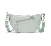 Vezluax sac bandoulière femme sac banane élégant tissu sacs demi-lune imperméable crossbody tendance mode plusieurs compartiments vert