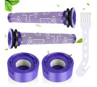 VFANDV Filtre pour D, V7 V8 Filtre pour D 2 Pièces Post-Filtres 2 Pièces Pré-Filtres Remplace les Pièces Filtrii Aspirateur Accessoire Filtri Compatible pour D V7 V8i