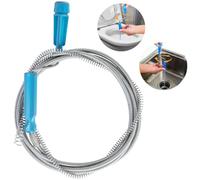 VFANDV Furet Deboucheur Canalisation 300cm x 6 mm, Spirale Deboucheur WC avec Manivelle Sonde de debouchage Déboucheur Canalisation Professionnel Spirale de Nettoyage pour Canalisations Éviers WC
