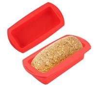 VFANDV Moule Gateau Silicone, 2 Pièces Moule a Gateau Silicone Antiadhésif Moule à Cake Moule pain de Mie Moule Cake Silicone pour la Cuisson du Pain Des Gateaux Des Toasts