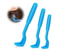 VFANDV Tire Tique pour Chiens, 3 Tailles Set Tire Tique, Crochet à Tiques, Pince à Tiques, Parfait pour Tout Kit d'urgence Tiques, Retireur de Tiques Fiable pour Chiens, Chats, Chevaux et Hommes
