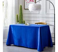 VFBCRDSJ Nappe Rectangulaire Douce Et Épaisse Pour Mariage, Banquet, Nappe Scintillante/Blue A/240 X 320Cm