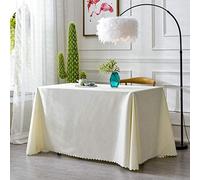 VFBCRDSJ Nappe Rectangulaire Douce Et Épaisse Pour Mariage, Banquet, Nappe Scintillante/White A/200 X 300Cm