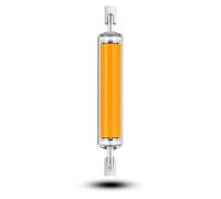 VFDC R7S LED 118mm 30W, Ampoule LED R7S 118mm Dimmable, Sans Scintillement, 3000LM, Equivalent 300W Halogène Lampe, Blanc Chaud 3000K, AC220-240V, 360 Angle, Lot de 1