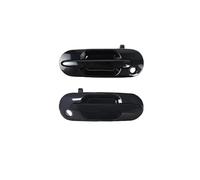 VFEBTSD 1/2/4 pièces poignée de porte extérieure avant et arrière Kit extérieur extérieur compatible avec Honda CR-V CRV 1997 1998 1999 2000 2001 gauche et droite noir