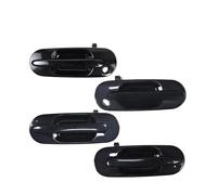 VFEBTSD 1/2/4 pièces poignée de porte extérieure avant et arrière Kit extérieur extérieur compatible avec Honda CR-V CRV 1997 1998 1999 2000 2001 gauche et droite noir