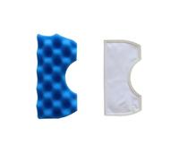 VFEBTSD 1 jeu de filtres éponge bleus + 1 jeu de filtres anti-poussière HEPA compatibles avec les aspirateurs Samsung DJ63-00669A SC43-47 SC4520 SC4740 VC-9625 VC-BM620