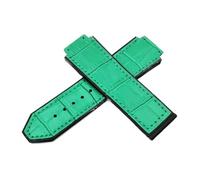 VFEBTSD Bracelet de montre de rechange en cuir compatible avec Hublot Series Fashion Men Women Silicone Leather Sport Watch Bracelet 19 mm x 25 mm, NO BUCKLE_19MM-25MM