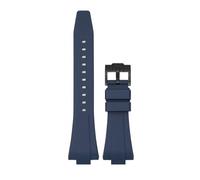 VFEBTSD Bracelet de montre de rechange en silicone liquide compatible avec Tissot PRX Series à dégagement rapide pour homme et femme 11 mm 12 mm, 11mm