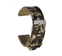 VFEBTSD Bracelet de montre de sport en silicone à libération rapide Camouflage pour homme Étanche Caoutchouc de rechange, 24mm
