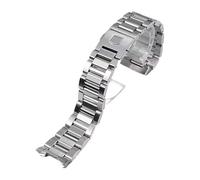 VFEBTSD Bracelet de montre en acier inoxydable massif compatible avec les bracelets Tag Heuer Carrera CBN2A1D, série WAY201S, 22 mm, for homme