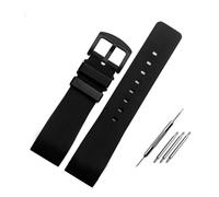 VFEBTSD Bracelet de montre en caoutchouc compatible avec Cartier Santos 100 pour homme et femme 23 mm 20 mm Bleu Noir Marron, 20 mm