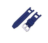VFEBTSD Bracelet de montre en caoutchouc for homme 28 mm, compatible avec la montre Invicta Pro Diver série 6981, bracelet en silicone avec boucle de ceinture, accessoires de montre(Dark blue)