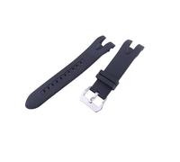 VFEBTSD Bracelet de montre en caoutchouc for homme 6981, compatible avec les montres de plongée Invicta Pro, bracelet en silicone for femme, boucle 26 mm(Black)