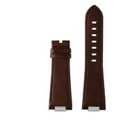 VFEBTSD Bracelet de montre en cuir véritable avec extrémité en acier compatible avec Tissot PRX Series T137.407/410 Super Player Bracelet Bleu, taille unique