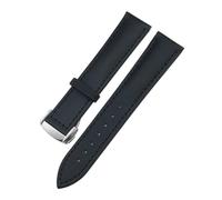 VFEBTSD Bracelet de montre en nylon 19 mm, 20, 21, 22, compatible avec Omega, compatible Seamaster 300 AT150, Seiko Tissot, bracelet cuir et tissé(Black Black,21MM_ROSE BUCKLE)