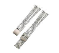 VFEBTSD Bracelet de montre universel en acier inoxydable à dégagement rapide for hommes et femmes, accessoire rechange(Silver,22mm)