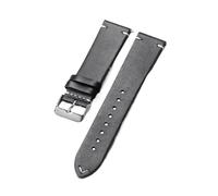 VFEBTSD Bracelet de montre vintage en cuir ciré à libération rapide, 24mm