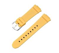 VFEBTSD Bracelet de rechange en caoutchouc for montre Casio G BGA-130/160/161 BGD-140/141 BGD-5000, étanche, for homme et femme(Yellow)