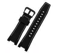 VFEBTSD Bracelet en cuir de vache modifié compatible avec G-Shock Casio MTG-B1000 Series Sports Nylon Canvas Watch Belt, taille unique
