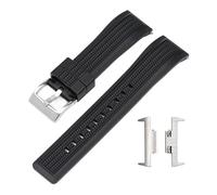 VFEBTSD Bracelet en silicone compatible avec Tissot PRX Series T137.407/T137.410 Super Player 40 mm en acier à dégagement rapide Accessoires de bracelet de montre 12 mm, 12mm