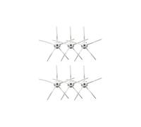 VFEBTSD Brosse latérale compatible avec les aspirateurs robots S5, S5 Max, S6 MaxV, S6 Pure, E4, E5, S51, S52, S55S7 S70 S7Max T7S T7S(6PCS W)