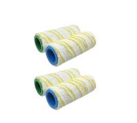 VFEBTSD Brosse rouleau lavable de rechange compatible avec aspirateur FC 7 FC5 FC3 Brosse principale Accessoires de nettoyage Kit de pièces de rechange (prune)