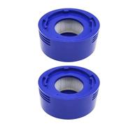 VFEBTSD Cache arrière de moteur HEPA Post compatible avec aspirateur V7 V8 Trigger Animal - Pièces de rechange (orange)