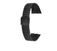 VFEBTSD Compatible avec Citizen ANA-DIGI Star River Warship Strap Small Block JG2103 JG2101 JG2105 Bracelet de montre rétro chaîne bracelet de montre 18 mm(Black)