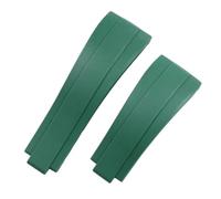 VFEBTSD Compatible avec Daytona Submariner GMT Yacht-Master Oysterflex Glidelock Bracelet coloré en caoutchouc naturel souple 20/21 mm pour bracelet Rolex, 21mm