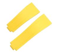 VFEBTSD Compatible avec Daytona Submariner GMT Yacht-Master Oysterflex Glidelock Bracelet coloré en caoutchouc naturel souple 20/21 mm pour bracelet Rolex, 21mm