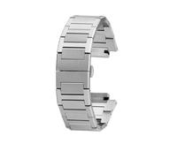 VFEBTSD Compatible avec le bracelet de montre Casio GA-2100 GM2100 G-SHOCK Farmhouse Oak modifié en acier raffiné chaîne de montre en acier for hommes bracelet bracelet(Silver)