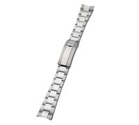 VFEBTSD Compatible avec les bracelets Rolex for cadran de 40 mm Compatible le bracelet montre SUBMARINER DAYTONA Boucle Glidelock Bracelet 20 21 en acier inoxydable 316L(Bright Silver,20mm)