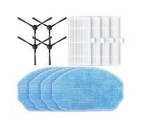 VFEBTSD Compatible avec les pièces de rechange for aspirateur Cecotec Conga 999 Origin X-Treme, brosse latérale, filtre Hepa, tampon de nettoyage