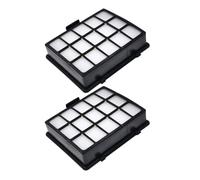 VFEBTSD Filtre à poussière HEPA compatible avec Samsung SC6570 SC6520 SC6590 SC6530 SC65 20-90, pièces de rechange et accessoires for aspirateur(2PC Black)
