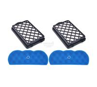 VFEBTSD Filtre à poussière HEPA compatible avec Samsung SC8850 SC8835 SC8810 SC88 Assy OUTLET H13, pièces de rechange for aspirateur(2 Blue 2 Black)