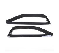 VFEBTSD Garniture d'aération latérale compatible avec BMW X5 G05 2019-2022 - Pour grille d'aération latérale de voiture - Autocollant d'admission - Shark Gills - Accessoires extérieurs ABS (noir