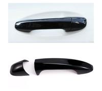 VFEBTSD Garniture de poignée de porte compatible avec Mercedes C E GLC GLB A B GLE GLS CLA GLA Classe W213 W205 X253 2016-2020 LHD Noir - L48A