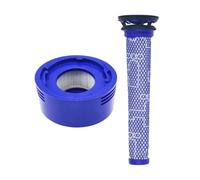 VFEBTSD Hepa Lot de 2 caches arrière de moteur et de poteau compatibles avec aspirateur V7 V8, pièces de rechange pour filtre arrière de moteur