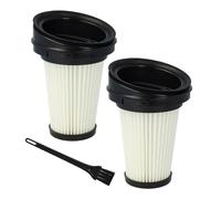 VFEBTSD Lot de 1/2 filtres pliables compatibles avec Grundig Cyclonic 21,6 V Compatible avec Invictus 1 Compatible avec Domo 21,6 V Aspirateur Lavable Réutilisable
