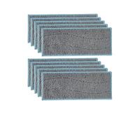 VFEBTSD Lot de 10 serpillères humides compatibles avec aspirateur robot Braava Jet M6, lavables, accessoires de rechange