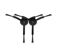 VFEBTSD Lot de 2 brosses latérales de rechange compatibles avec S8 Pro Ultra S7 Max Qrevo Q7 Q8 Q5 MaxV S6 S5 S4 E5 E4 E3 E2 C1 Noir