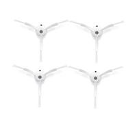 VFEBTSD Lot de 4 brosses latérales de rechange compatibles avec S8 Pro Ultra S7 Max Qrevo Q7 Q8 Q5 MaxV S6 S5 S4 E5 E4 E3 E2 C1 Noir