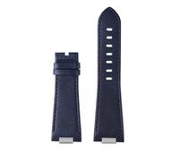 VFEBTSD Nouveau Bracelet de Montre en Cuir Véritable avec Embout en Acier Compatible avec Montre Tissot Série PRX Bande T137.407/410 Super Player Bracelet Bleu, taille unique